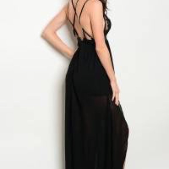 FASHION NOVA BLACK DRESS @LAST ONE - Picture 3 of 5
